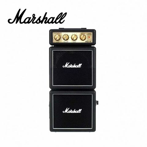 Marshall MS-4 Micro Stack 2瓦 攜帶型 雙層迷你電吉他音箱原廠公司貨 商品保固有保障
