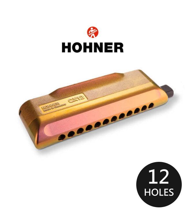 Hohner  CX-12 半音階口琴 Jazz版