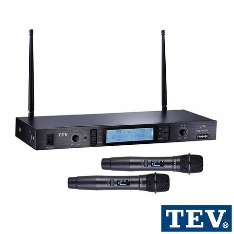 UHF固定頻率，100頻道切換！TEV 數位UHF100頻道無線麥克風系統 TR5100