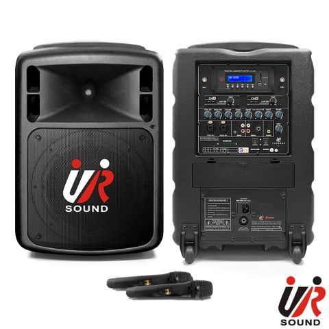 ur sound 普洛咪 350W藍牙/USB/SD雙頻移動式無線擴音機 PU-9S902NB