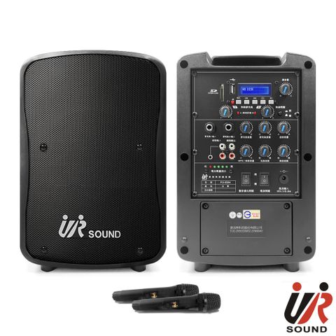 ur sound 普洛咪 100W藍牙/USB/SD雙頻移動式無線擴音機 PU-9S94