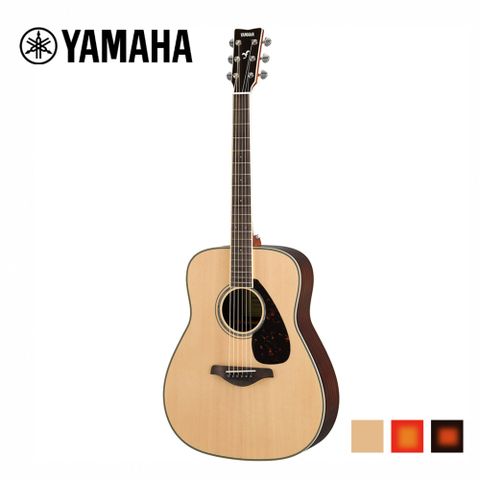 YAMAHA FG830 NT 面單民謠木吉他 多色款原廠公司貨 商品保固有保障