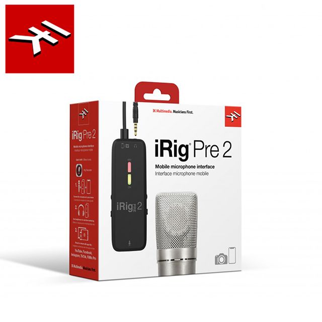 IK Multimedia  iRig Pre 2 行動錄音介面