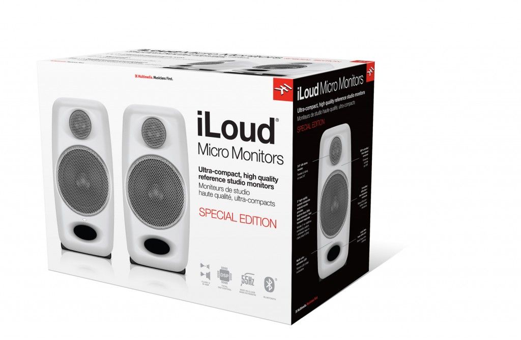 IK Multimedia iLoud Micro Monitor 主動式監聽喇叭(一對) 公司貨-象牙