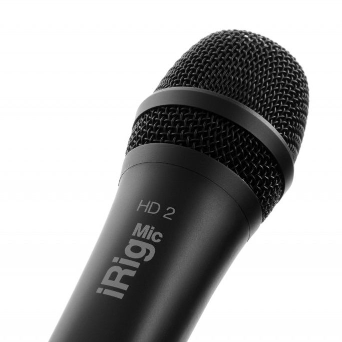 IK Multimedia  iRig Mic HD 2 BLACK 行動裝置麥克風 公司貨 黑色