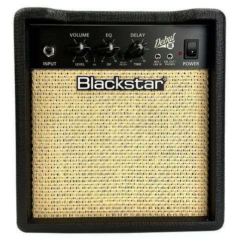 Blackstar DEBUT 10E電吉他音箱-內建破音/延遲效果器/黑色10W音箱/原廠公司貨