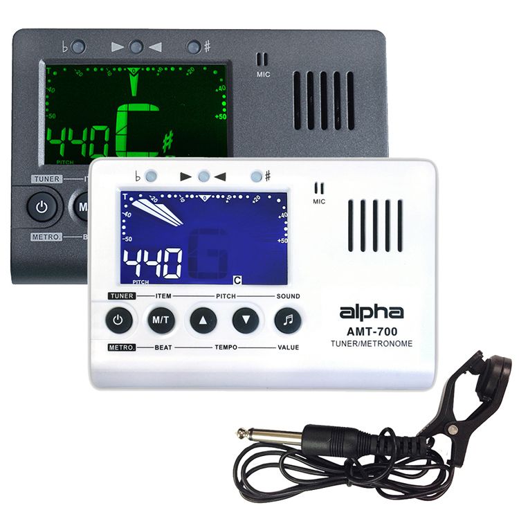 ALPHA  AMT-700 三合一調音器 -調音/節拍/拾音/省電裝置/背光LED/黑白任選