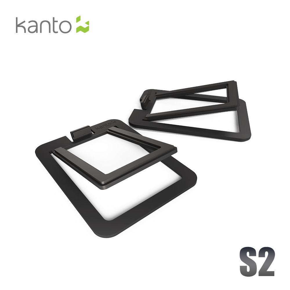 Kanto  S2 書架式3吋喇叭通用腳架-黑色款