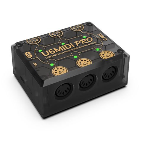 CME U6MIDI Pro - 具備高級MIDI路由及過濾器之USB MIDI介面