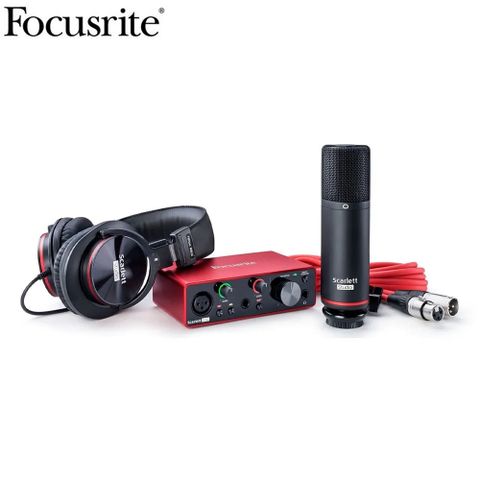 Focusrite Scarlett Solo Studio (3rd Gen) 錄音介面套組 / 公司貨保固