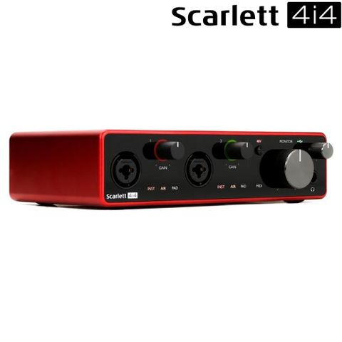 Focusrite Scarlett 4i4 (3rd Gen) 錄音介面 / 公司貨保固