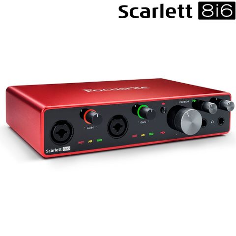 Focusrite Scarlett 8i6 (3rd Gen) 錄音介面 / 公司貨保固