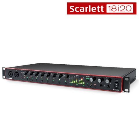 Focusrite Scarlett 18i20 (3rd Gen) 錄音介面 / 公司貨保固