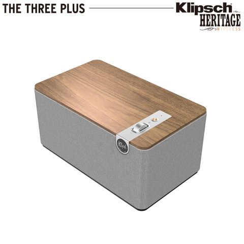 Klipsch 古力奇 THE THREE PLUS 藍牙喇叭(木紋) 釪環公司貨