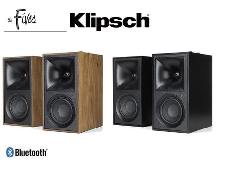 Klipsch 古力奇 【熱門全新品】【贈2米8K高速線材】 The Fives 兩聲道主動式喇叭