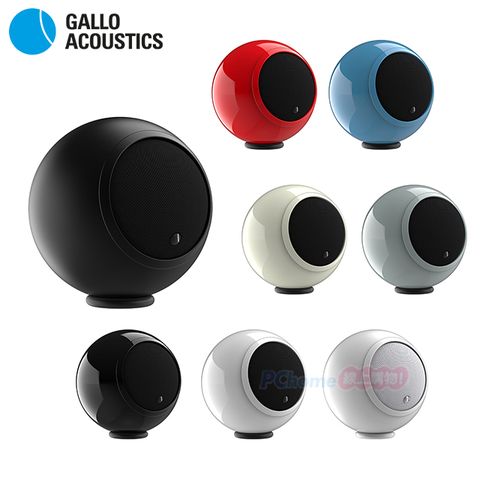 Gallo Acoustics 英國ADiva Single 球形喇叭 (單支)多色 設計款 造型喇叭 衛星小喇叭