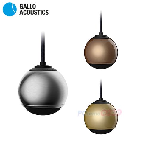 英國 Gallo AcousticsMicro Droplet 球形喇叭 (單支)金屬質感 設計款 造型喇叭 衛星小喇叭