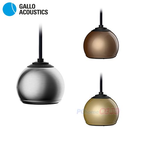 英國 Gallo AcousticsMicro SE Droplet 球形喇叭 (單支)金屬色 設計款 造型喇叭 衛星小喇叭