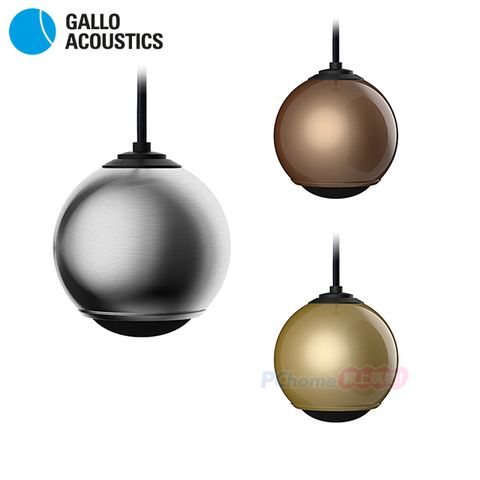 英國 Gallo AcousticsA’Diva Droplet懸吊式球型喇叭 (單支) 金屬色 設計款