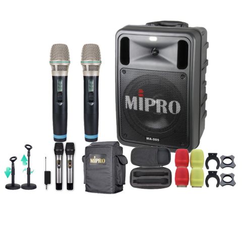 MIPRO MA-505 精華型無線擴音機(UHF)自選規格手持or頭戴式or領夾式