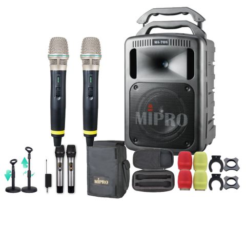 MIPRO MA-708 豪華型無線擴音機(5.8G)自選規格手持or頭戴式or領夾式
