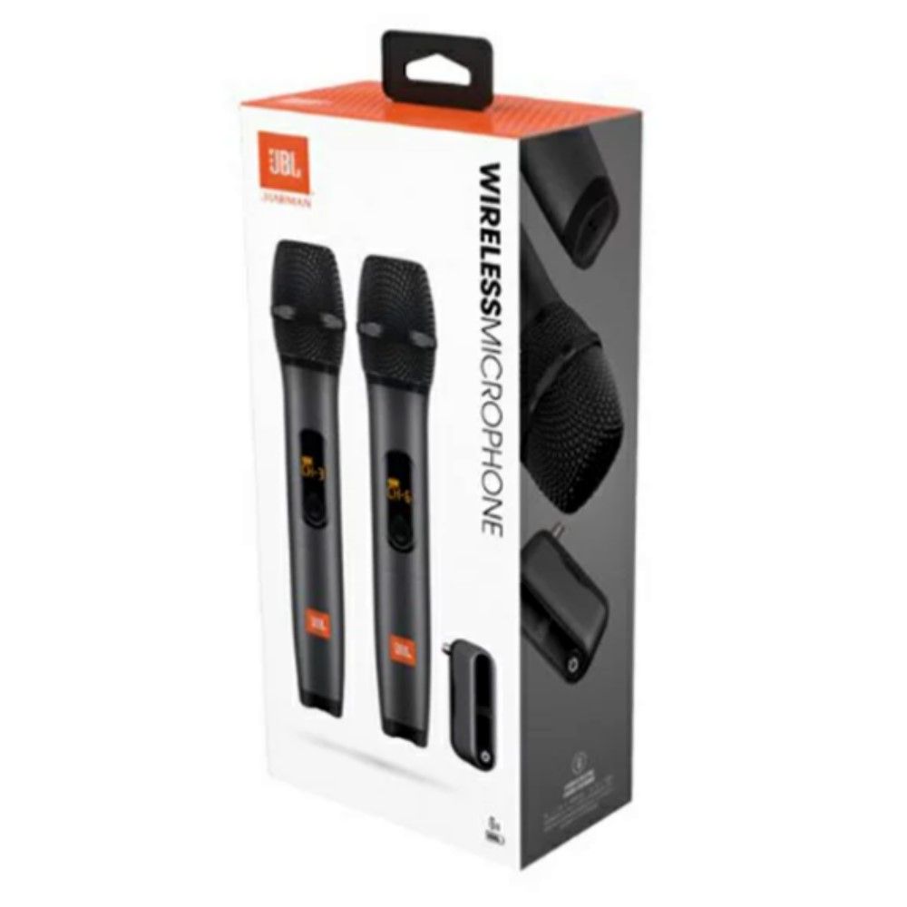 JBL  Wireless Microphone 無線麥克風組 台灣公司貨 隨插即用連結即可演唱 贈收納防撞盒