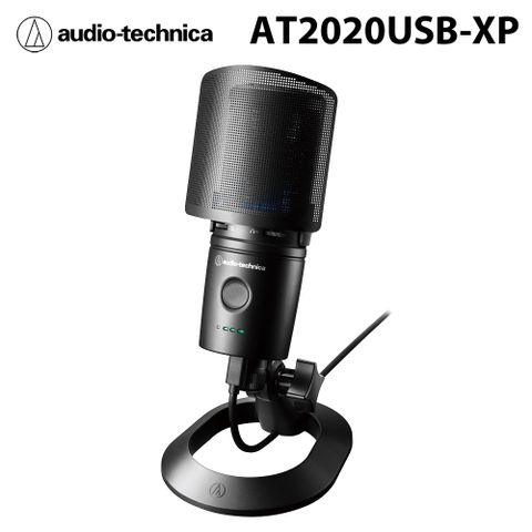 ★加碼送拉鍊造型耳機鐵三角audio-technica AT2020USB-XP 心形指向性電容型USB麥克風 公司貨