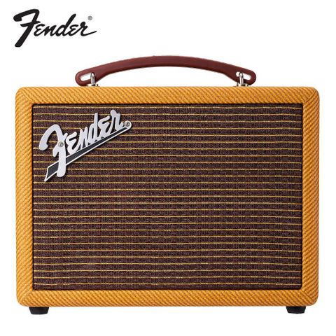 買就送 Fender PURESONIC入耳式監聽耳機Fender Indio 2 攜帶式充電藍牙喇叭 (黃色斜紋)