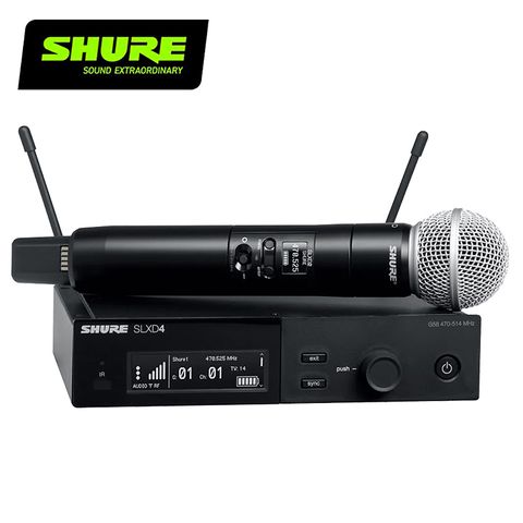 SHURE SLXD24/SM58 數位雙頻無線麥克風/原廠公司貨