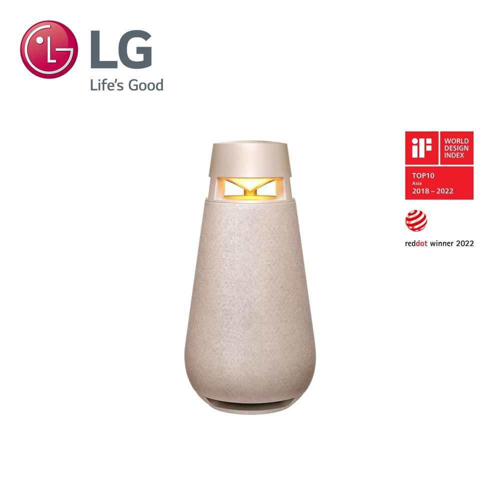 LG 樂金 XBOOM 360 小宇宙全景聲藍牙音響(典雅米)