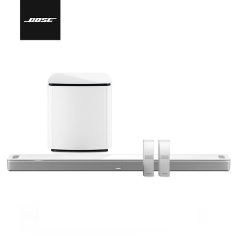 Bose 杜比全景聲家庭影院組合 白色(Ultra+BM700+SS700無線環繞揚聲器 3件組)