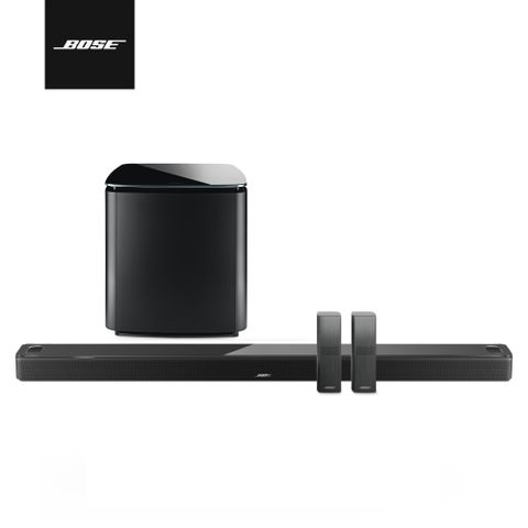 Bose 杜比全景聲家庭影院組合 黑色(Ultra+BM700+SS700無線環繞揚聲器 3件組)
