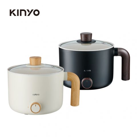 KINYO 多功能陶瓷美食鍋 FP-0876(兩色可選)