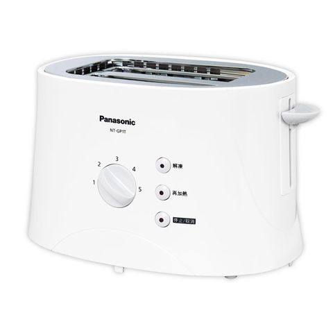 Panasonic國際牌 五段調節烤麵包機 NT-GP1T5段烘烤、集屑盤設計，掃除便利性