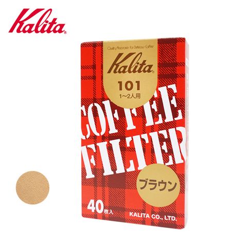 Kalita 無漂白咖啡濾紙 #11141 40枚入/盒