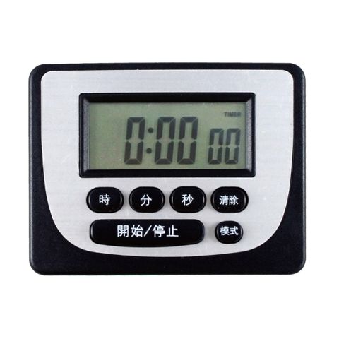 【KINYO】電子式24小時大螢幕正倒數計時器