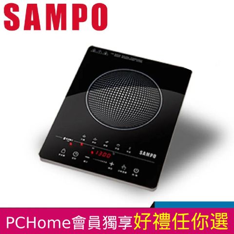 SAMPO 聲寶 微電腦觸控不挑鍋黑晶電陶爐 KM-ZA13P