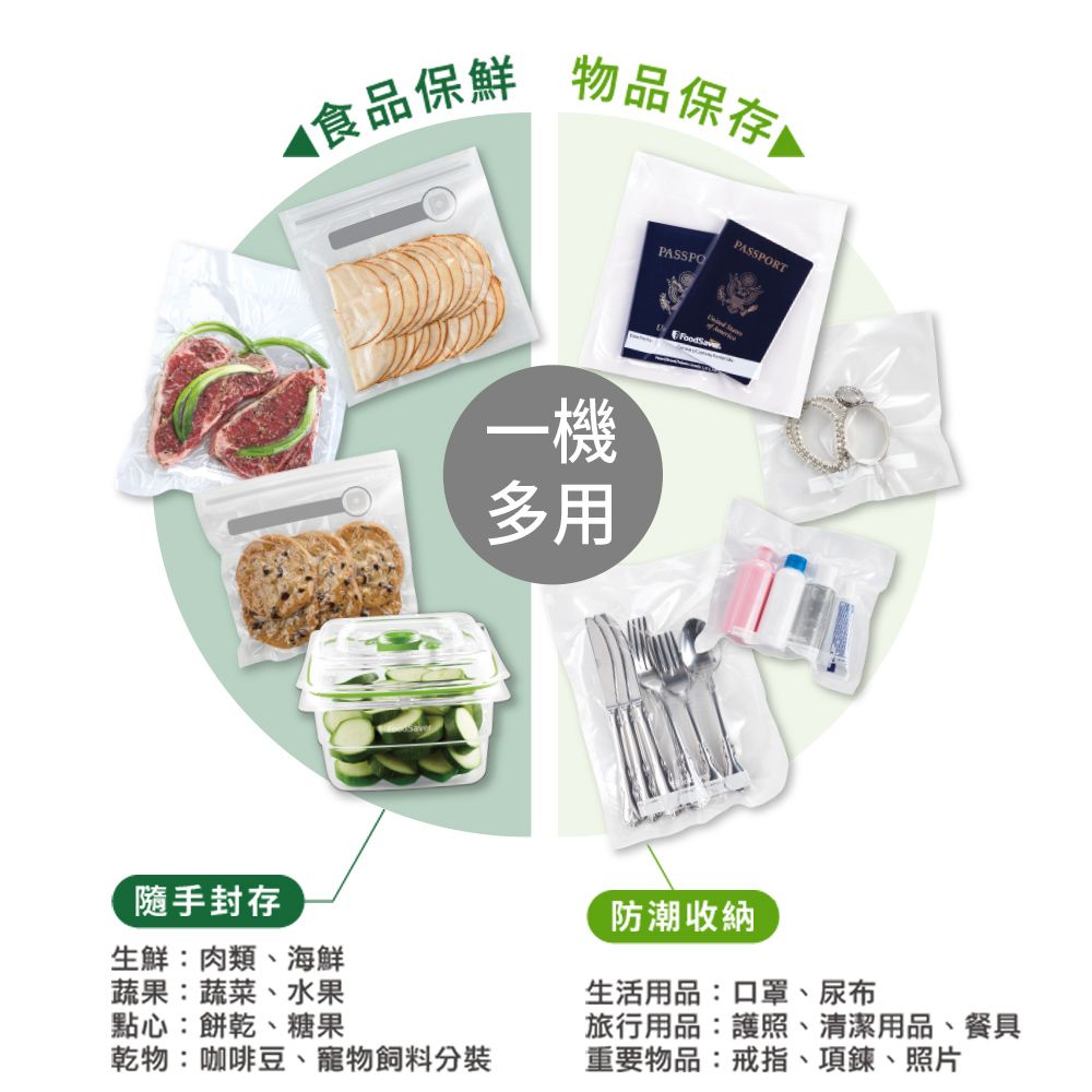 FoodSaver 【福利品】真空保鮮機VS2150(真空機/包裝機/封口機)