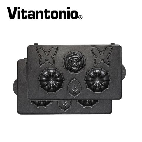 【Vitantonio】鬆餅機玫瑰鬆餅烤盤(PVWH-10-FP)