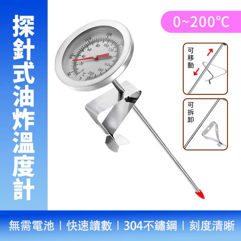 185-TNOL_探針式油炸溫度計(0~200℃)
