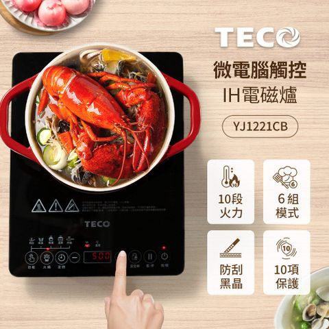 TECO 東元 微電腦觸控電磁爐 YJ1221CB