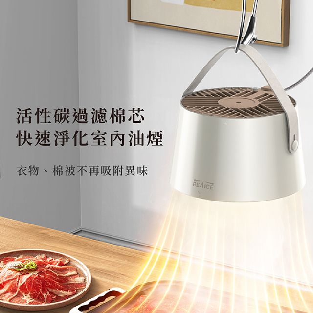 REAICE 2WAY 可攜式抽油煙機專用活性碳棉芯(2入組/好清洗/易替換/過濾網)