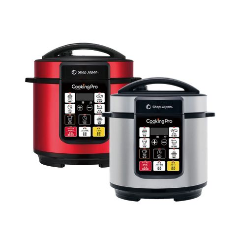 CookingPro 智能壓力萬用鍋 紅色/銀色