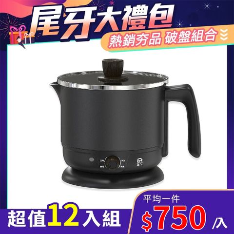 Jinkon晶工 電碗 多功能1.8L JK-105 12入組