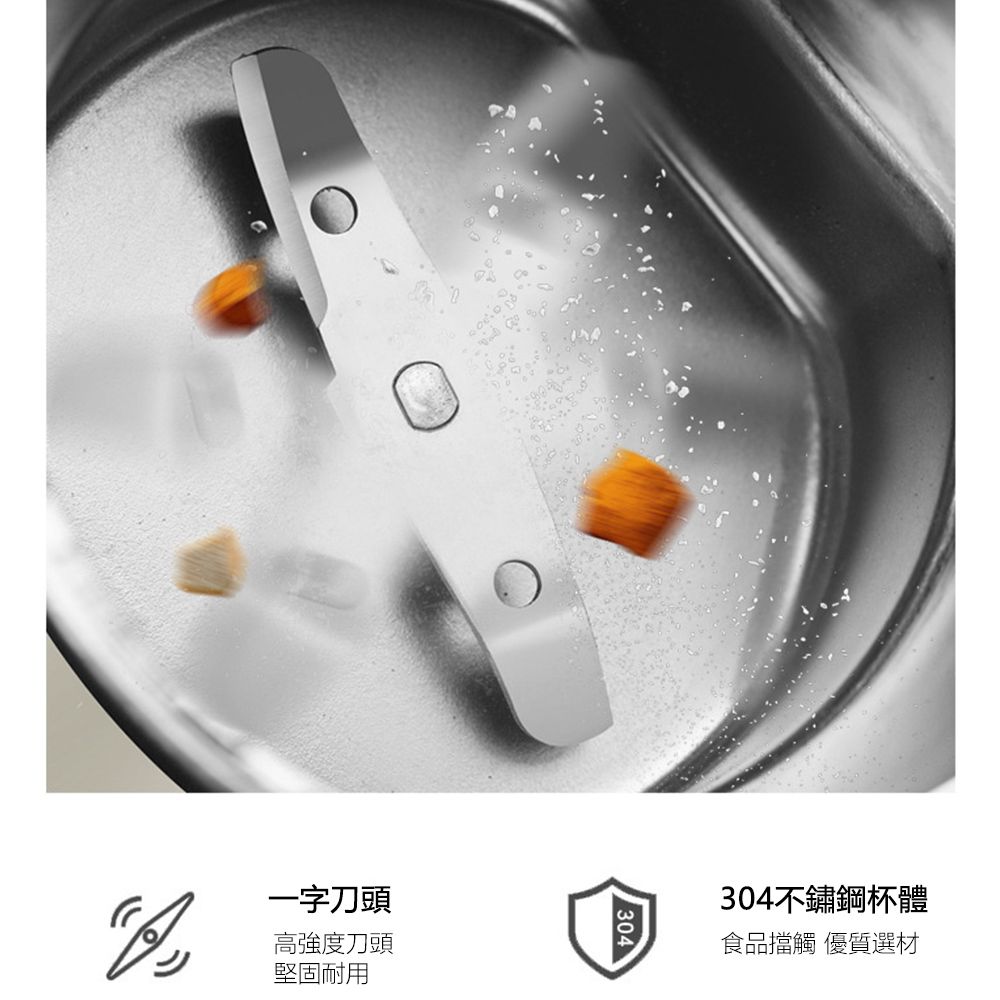 Sily 便攜式電動研磨粉碎機 五穀雜糧咖啡豆磨粉機 研磨機 研磨器 磨粉器 送禮 禮物