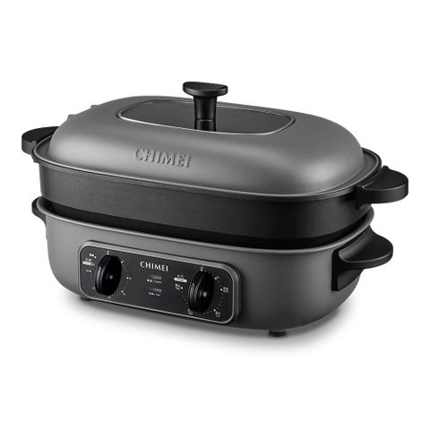 【CHIMEI奇美】4L多功能電烤盤/電火鍋-附3種烤盤 燒烤/火鍋/章魚燒盤 HP-13BT1K