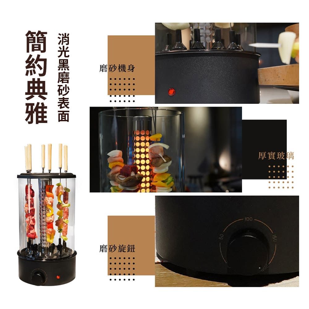 磨砂旋鈕厚實玻璃150