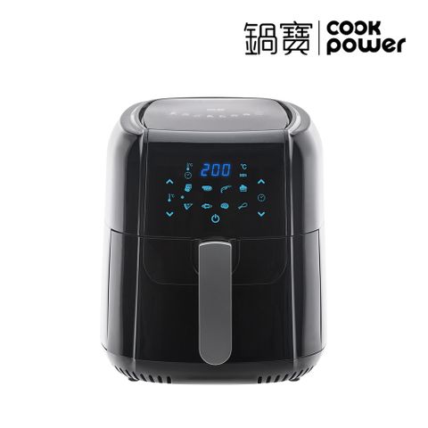 【CookPower鍋寶】6L數位觸控式健康氣炸鍋AF-6072BA