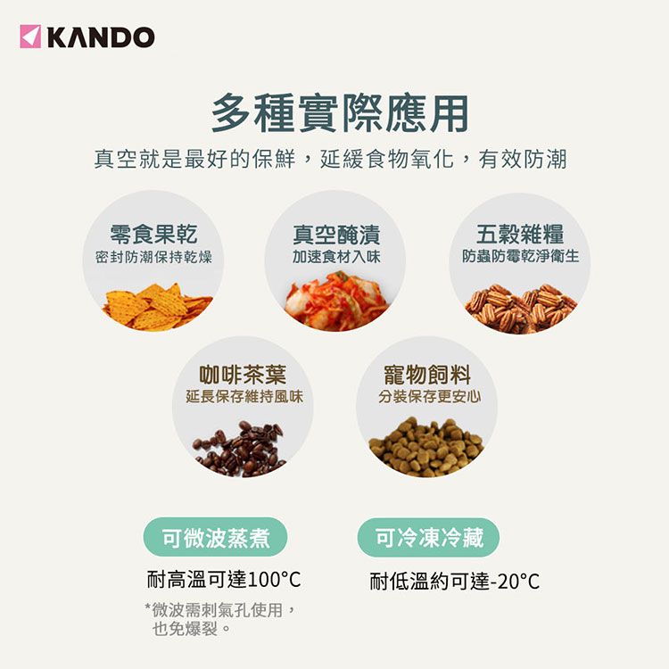 Kando 感動 (1000入)食品級材質 食物網紋真空包裝袋  1725cm (安全無毒/耐高溫) 送自動真空封口機