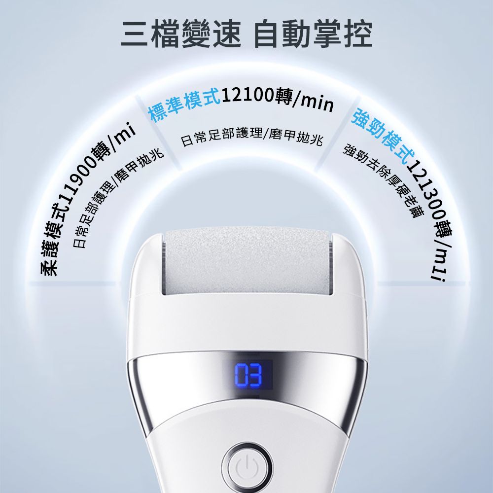 ElAiNE  升級液晶數顯全自動修足器 電動磨腳器 去腳皮機 修腳器 修足美腳機 磨腳皮器